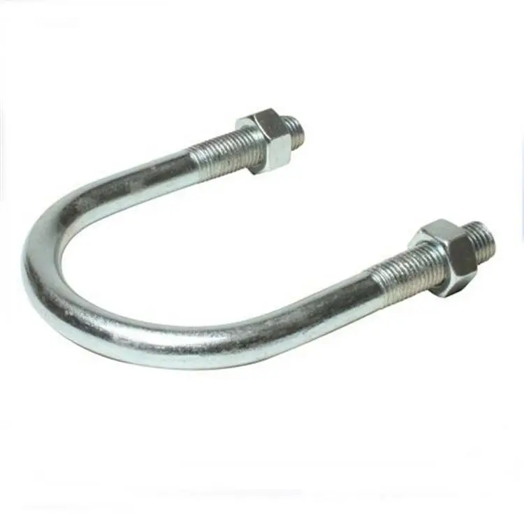 Truck Car Vehicle Hose Bolt Muffler Exhaust Pipe Small Customization Ss 304 316 430 U Type Clamp