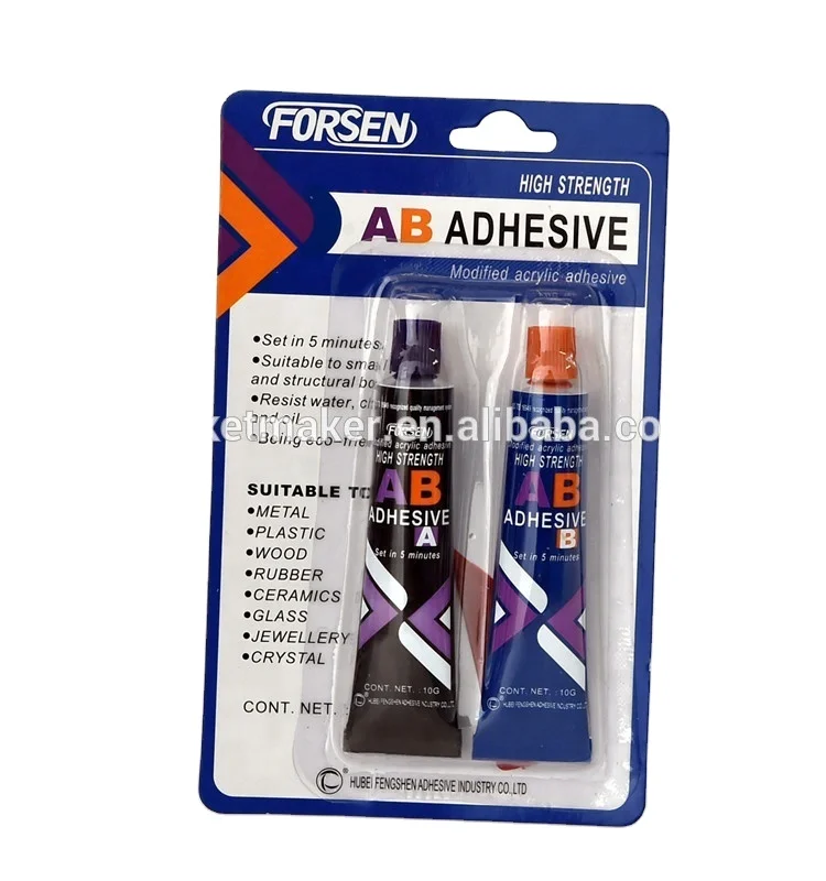 AB Glue Tube Dual Glue Cartridge Two Component FORSEN series