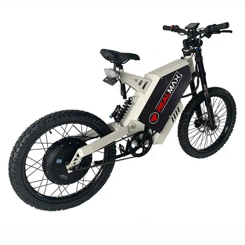 REALMAX MR-30 ce certificate  electric bike motor 72V  21inch fast adult electric hybrid bike for customized