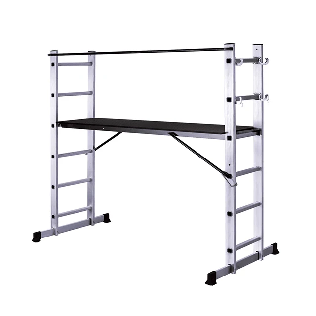 Multipurpose Portable Aluminum Working Platform Step Ladder Used Scaffolding