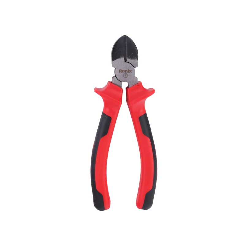 Ronix Model RH-1276/RH-1278 Hand Tools Wholesale custom High carbon steel 6 7 inch  diagonal needle nose cutting plier