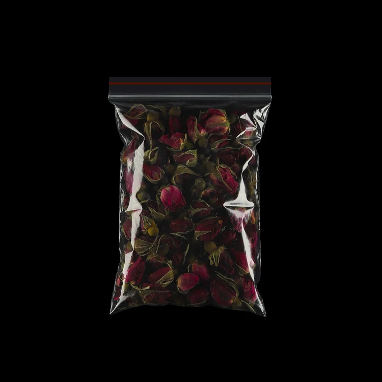 Panic buying transparent self seal plastic pack zip lock pouches zipper bags for food packing