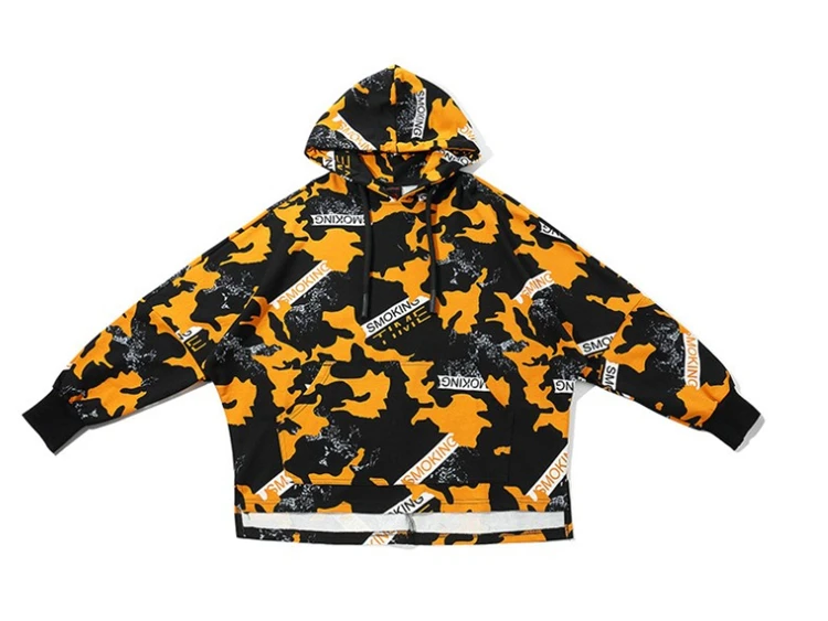Camo Pattern High Quality custom mens hoddies/custom sublimation hoodies