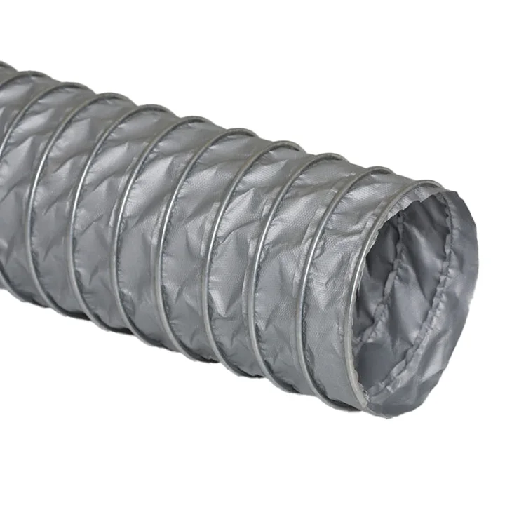 Multi-Purpose Laminate Fabric Ventilation Inner Duct Fabric Flexible Fabric Duct Hose