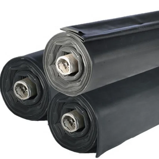 6M to 8M width epdm fish pond water gardens waterproofing rubber liner for sale