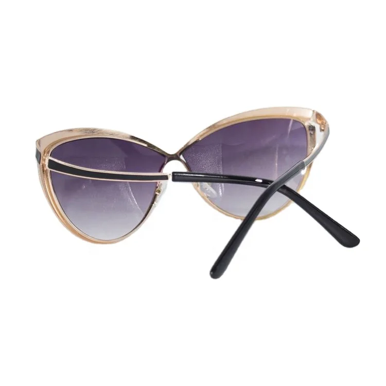 Gradient Lenses Women big Cat Eye Sunglasses Private label cat eye shades sunglasses