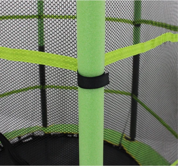 55 inch green elastic rope  home used folding  fitness adult  sport child trampoline  with enclosure