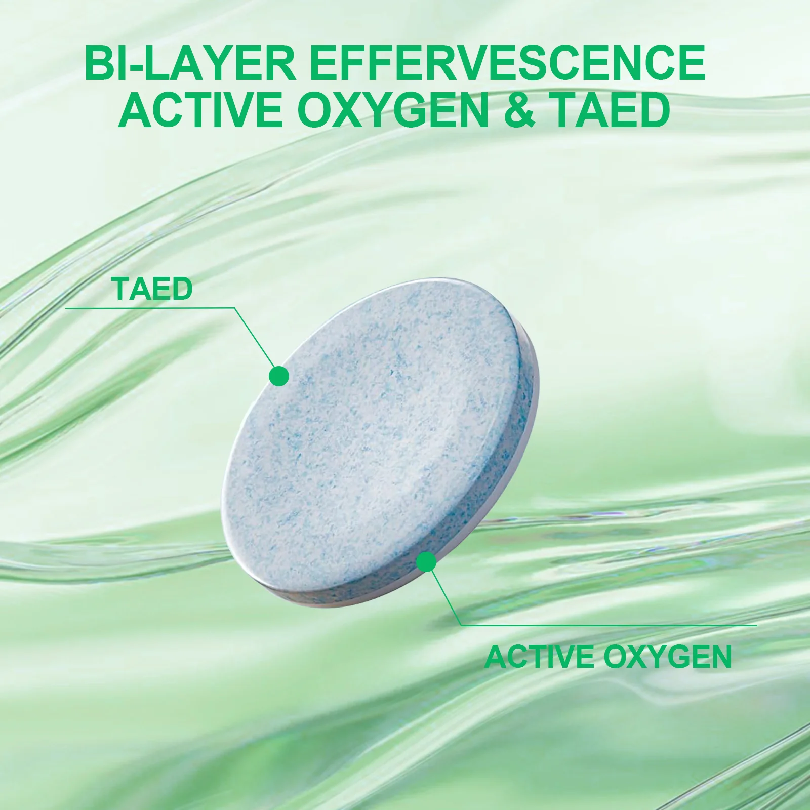 High Quality OEM Effervescent Tablet  Personal Daily Denture Cleaner and Whitener for Denture Cleaning