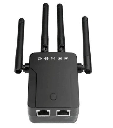 1200 м Wifi ретранслятор 4 * 2dBi антенна двухдиапазонный беспроводной усилитель сигнала ретранслятор/маршрутизатор/AP 802.11ac гигабитный WiFi усилитель