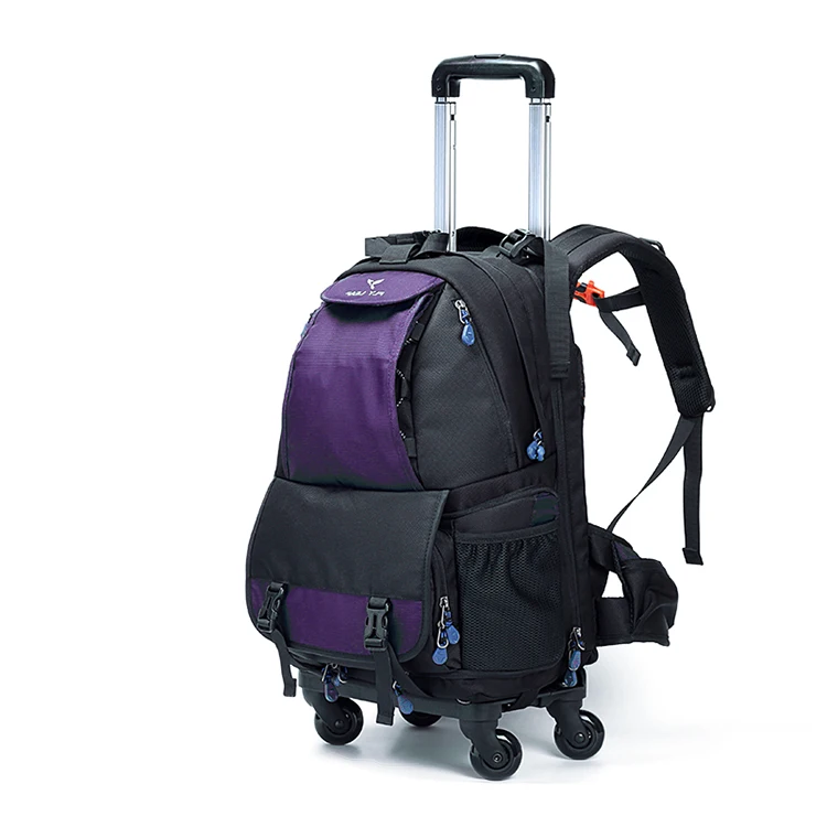 
Trolley bag guangzhou wheeled backpack camera trolley backpack 
