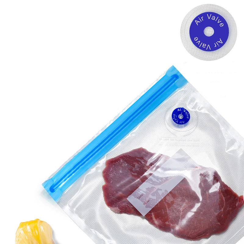 TXL555 Food Packaging Vacuum Compression Sealing Bag Resealable Food Preservation Bags Vegetable Fruit Vacuum Storage Bags