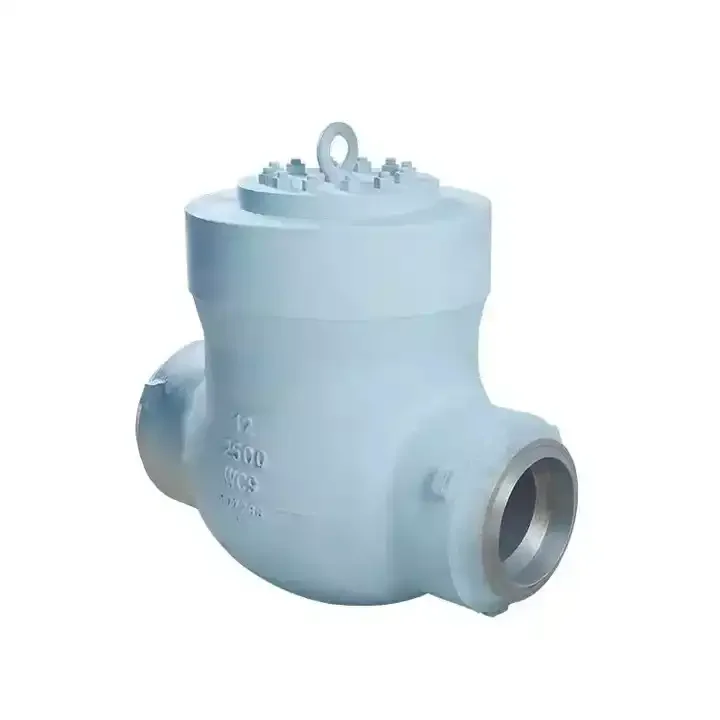 H61Y-2500LBC 12inch big size high pressure Welded WC9 check valve