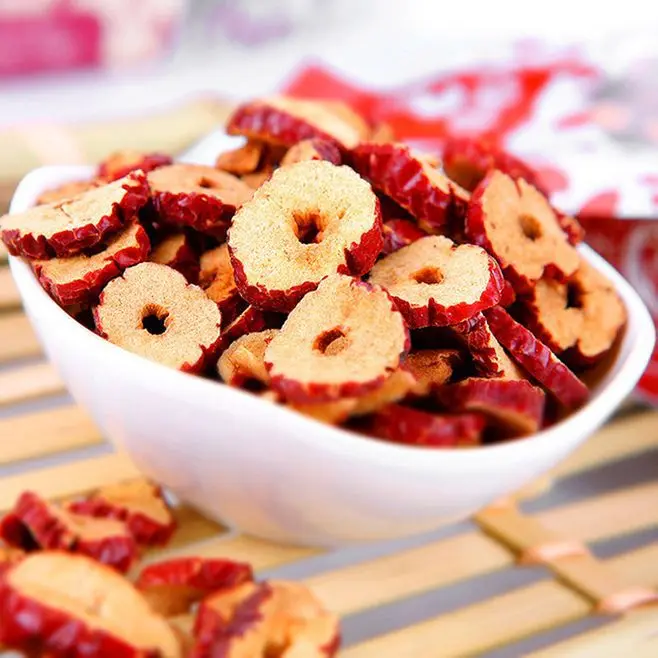 Cheap Jujube dried red date ring seedless red date piece in bulk origin direct quantity discount