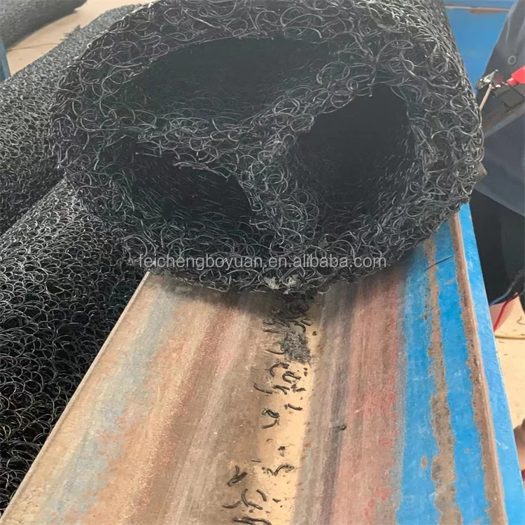 Plastic blind ditch geocomposite drainage cell earthwork products