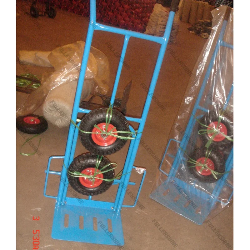 80KG light weight China cheapest hand truck with solid tires HT1561-I