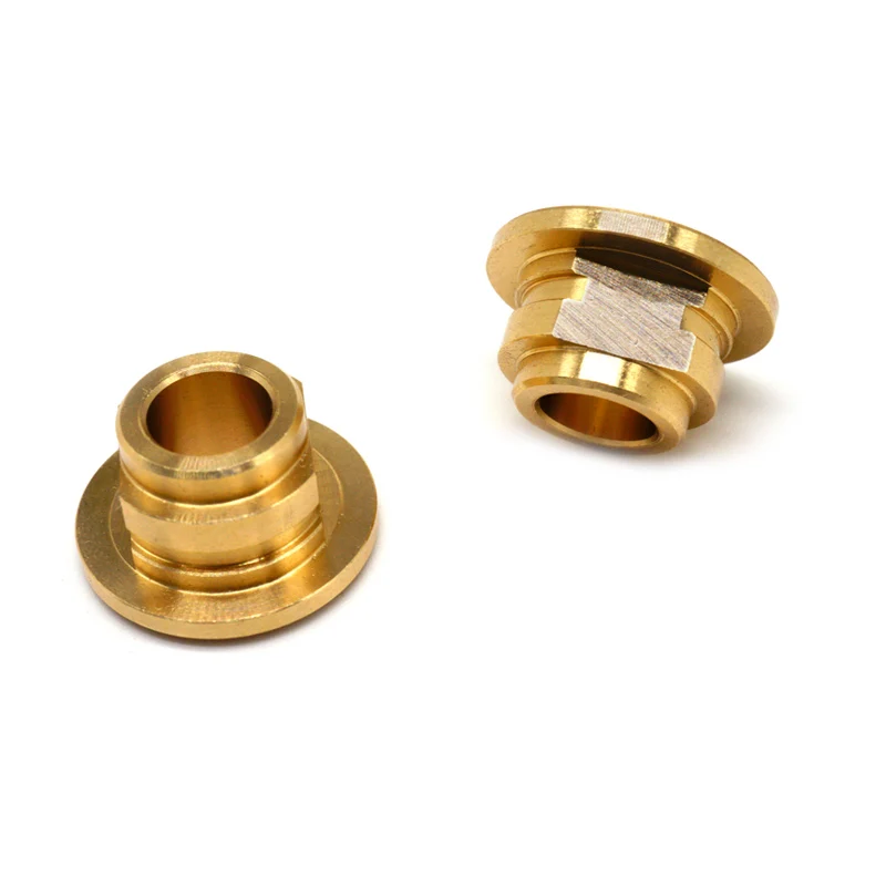 Custom brass fasteners for Flat Socket Applications Brass Shoulder Washers