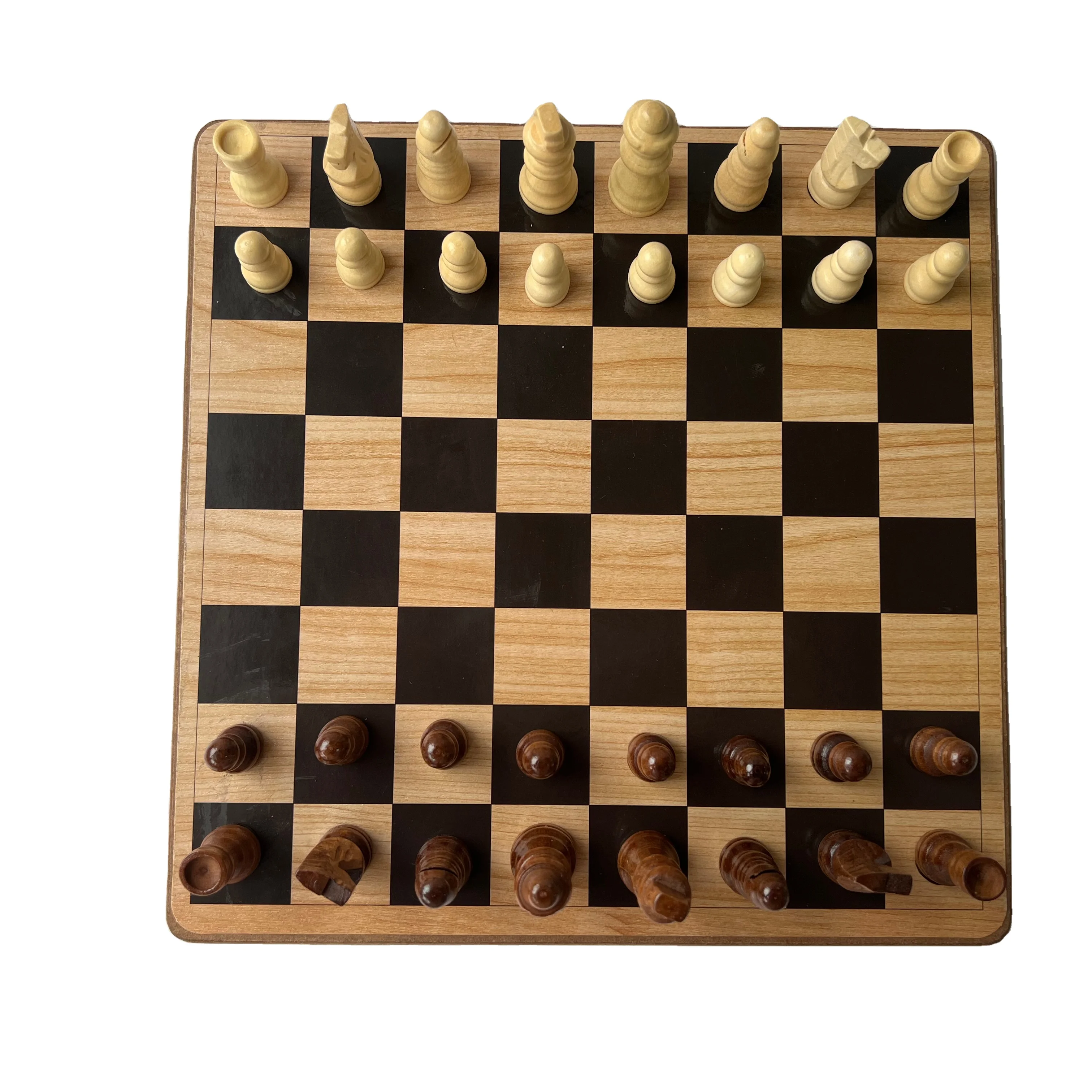Chess set board game, 32 pieces, suitable for adults and children traveling home game gifts.