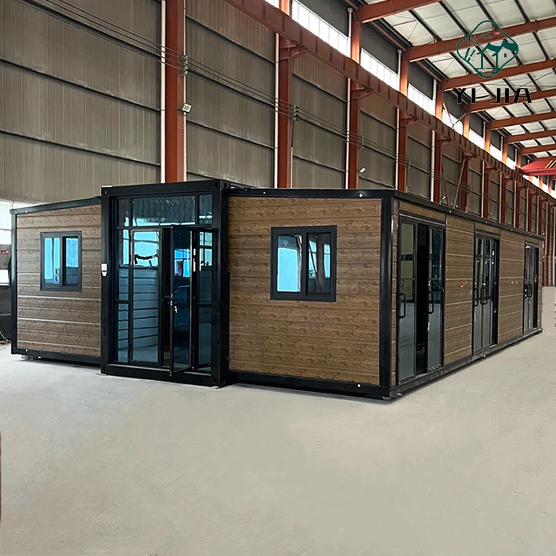 fast build prefab house 20ft 40ft modular folding container house camping foldable small tiny container house home office