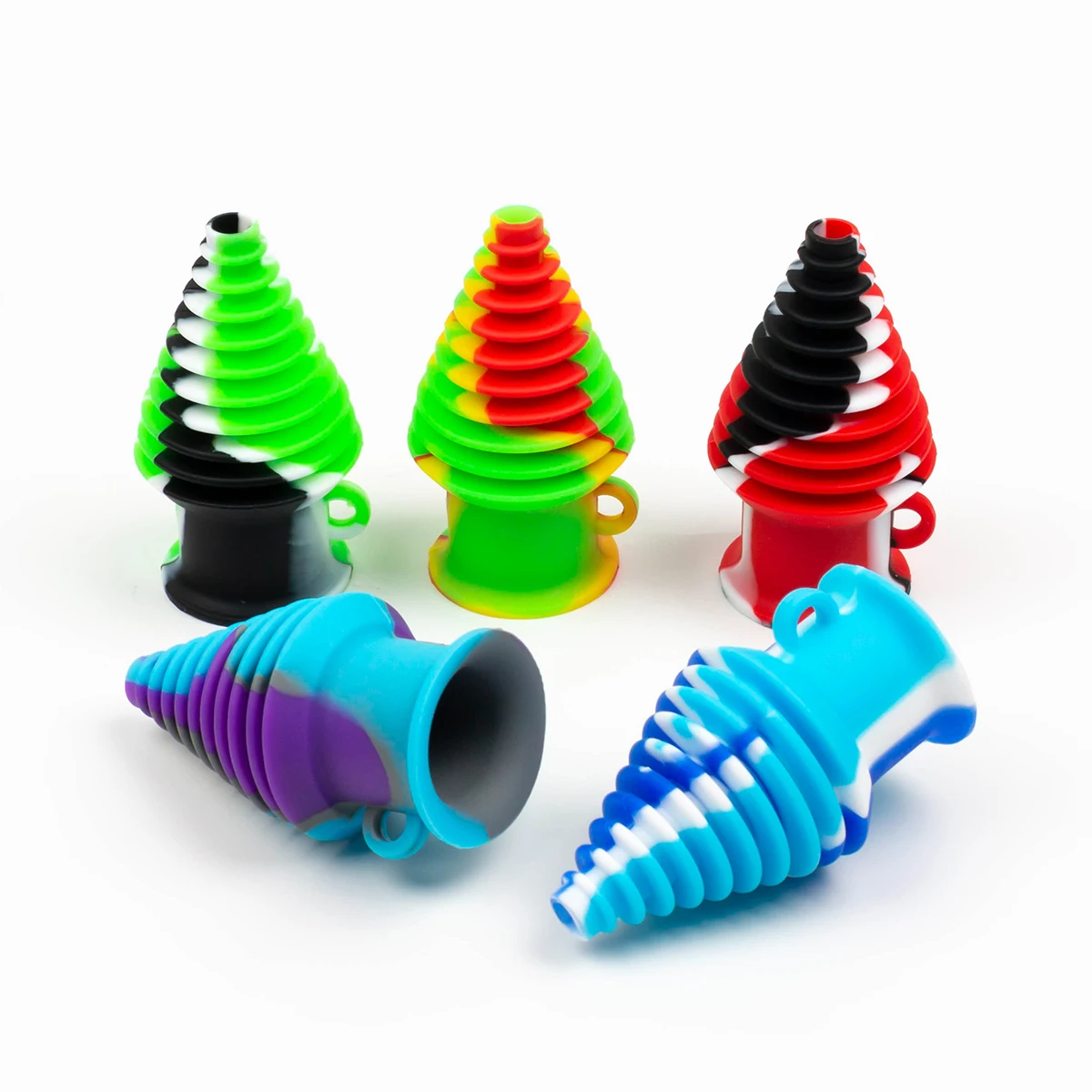 
Wholesale colorful silicone mouthpeace Filter hookah tips for smoking accessories 