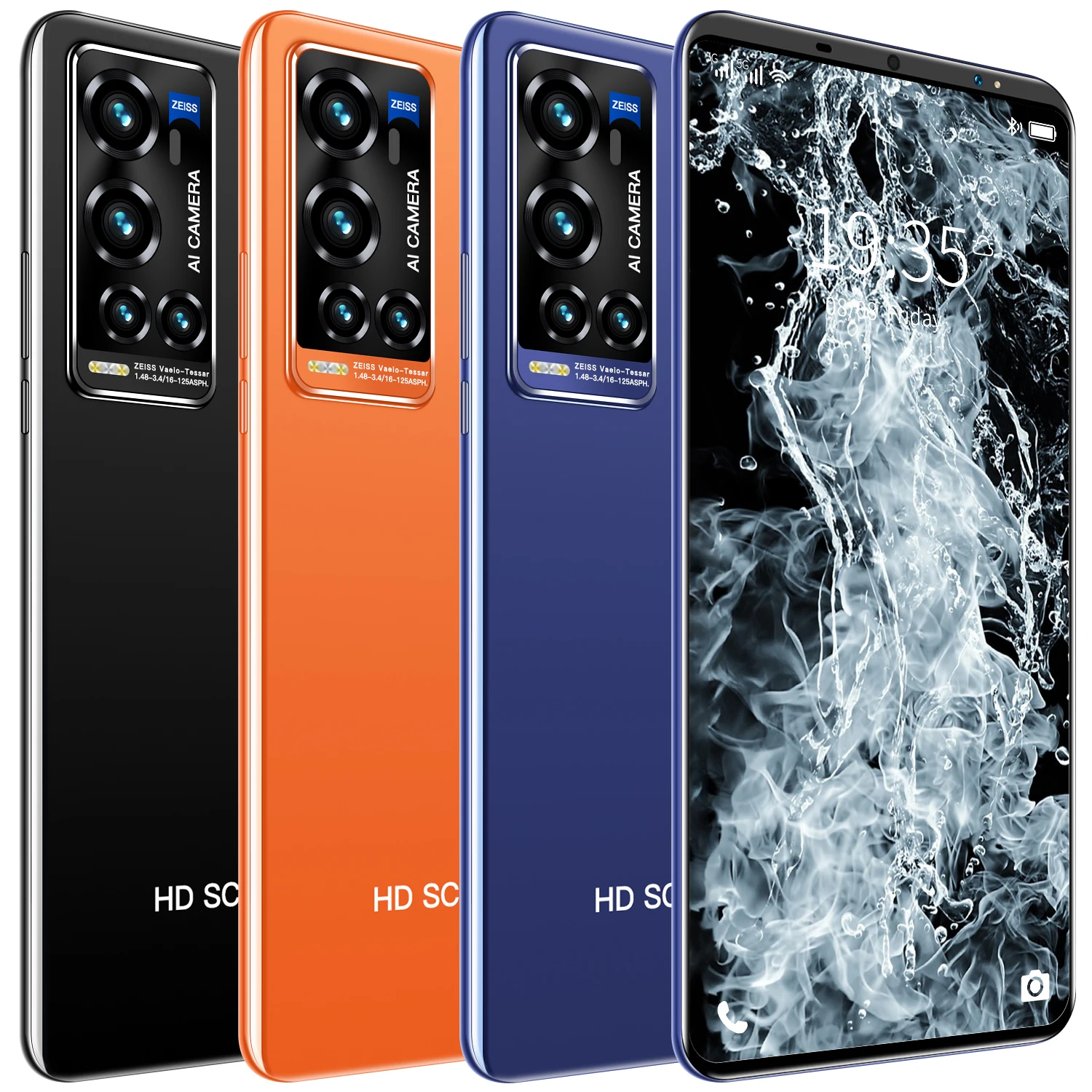 Оригинальные смартфоны X70 Pro 12 Гб + 512 ГБ HD экран телефон 10 ядер 4G 5G LET сотовые телефоны с большой батареей разблокированный двумя SIM-картами