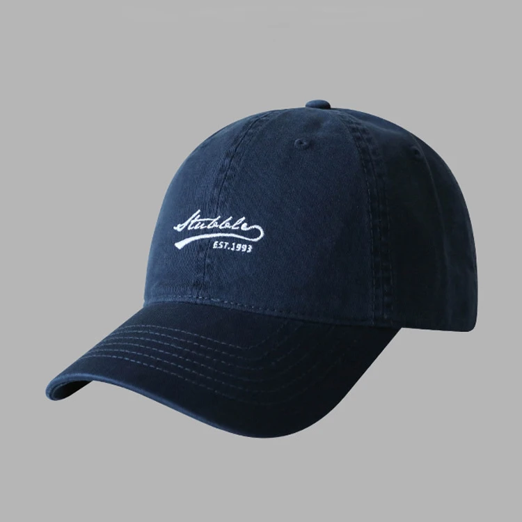 Wholesale Custom 6 Panel Men Hats Women Baseball Cap 3D Embroidery Logo Custom Caps Unisex Baseball Hat