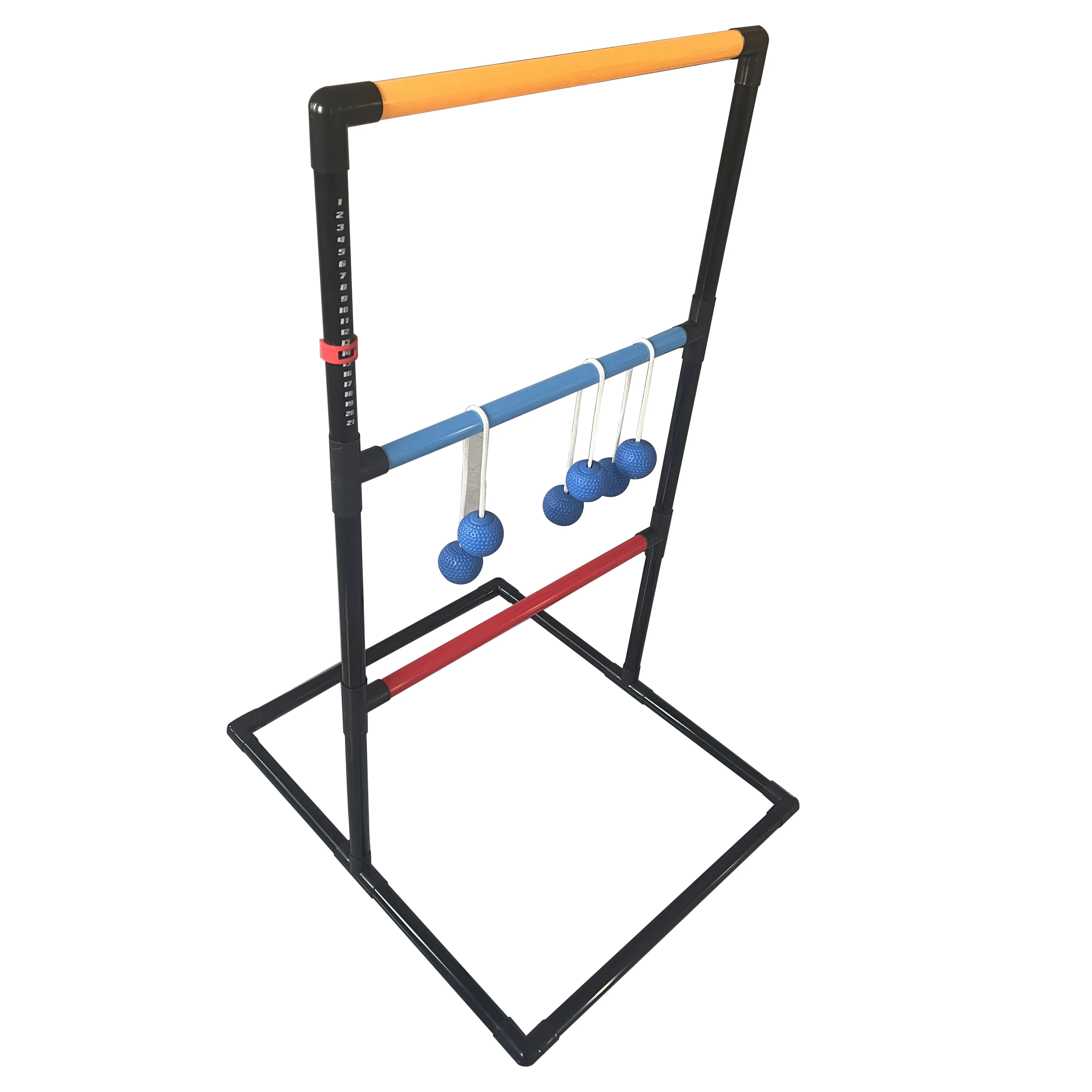 Набор для игры в гольф, 2 лестницы с 6 мячами для пляжа, заднего двора, лужайки, парка, кемпинга и многого другого-отлично подходит для всех возрастов