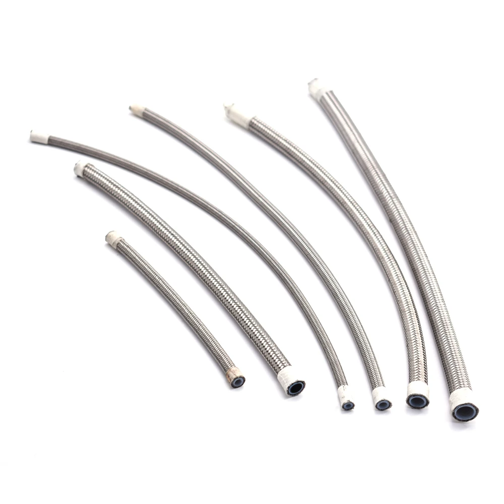High Quality Flexible PTFE Hydraulic Nylon Stainless Steel Braided Hose Oil Cooler Hose