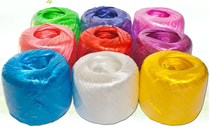 China High Tensile Greenhouse Agriculture Bale Baler Plastic Polypropylene PP PE Split Film Twine Rope for Tying Packaging