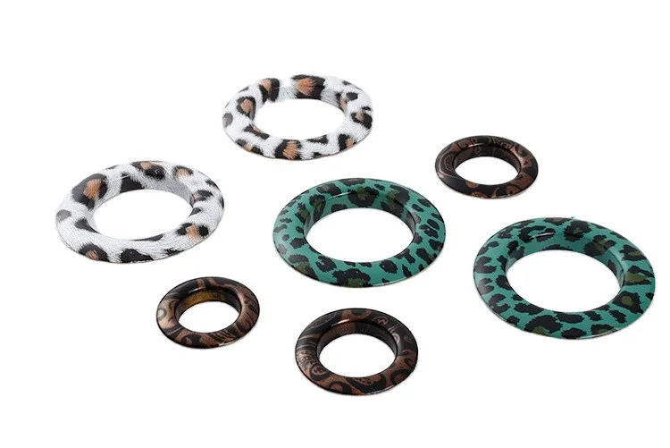 clothing shoes metal button round stainless steel eyelets with customized logo