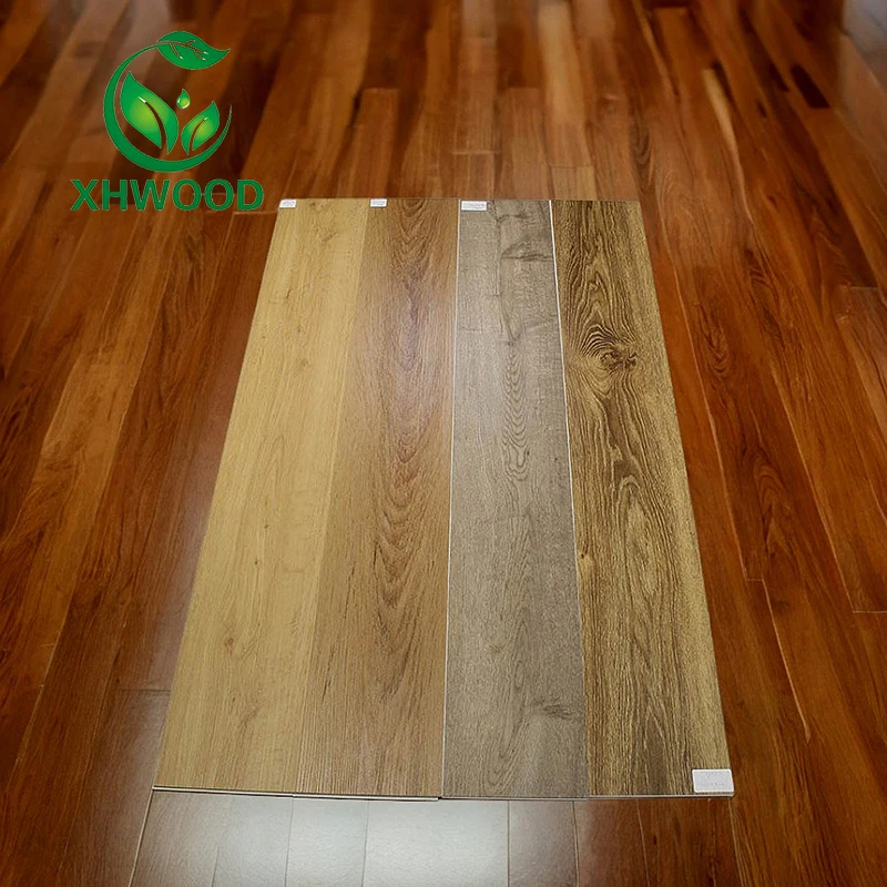 stylish wear-resistant Flooring home decoration wood grain silent pad IXPE EVA SPC rigid flooring