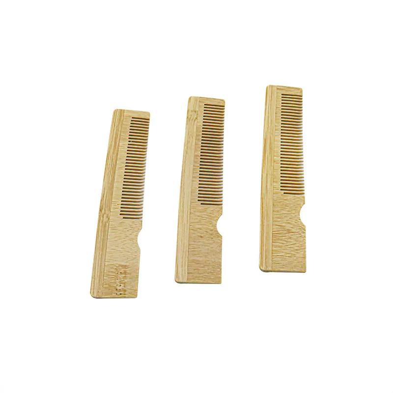 Top Selling Wood Bamboo Combs for Hair Natural Beard Brush Wooden Comb