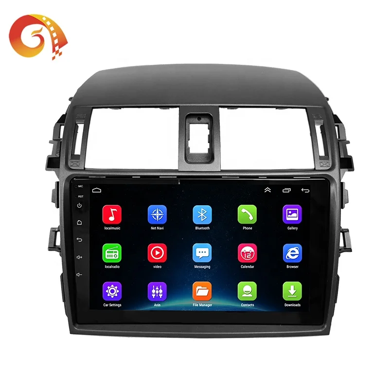 Android 8.1 car  multimedia navigation car entertainment  system double din made in china car dvd player