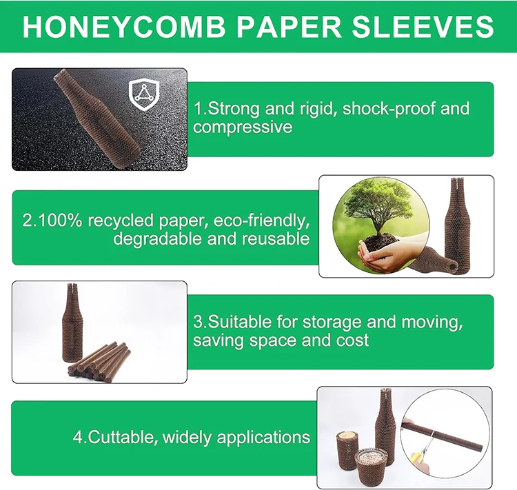 Choose Honeycomb Kraft Paper Sleeve Rolls For Strong Protection And A Minimal Environmental Footprint!