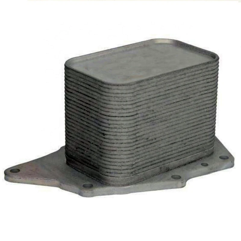 Aluminum Transmission Engine Oil Cooler Kit housing For 11428574004 / 11428585238