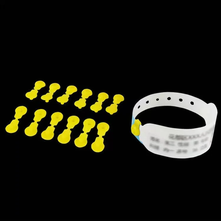 Manufacturer Custom Thermal Print Adjustable Hospital Patient Medical Id Hospital Wristbands Lock