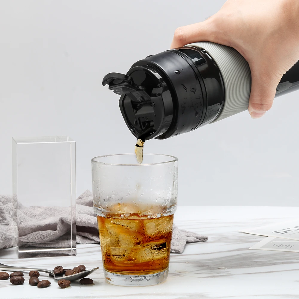 350ML Portable Finest Filtration Water Isolation  French Press which cheap price and Conveniently carry for outdoor usage