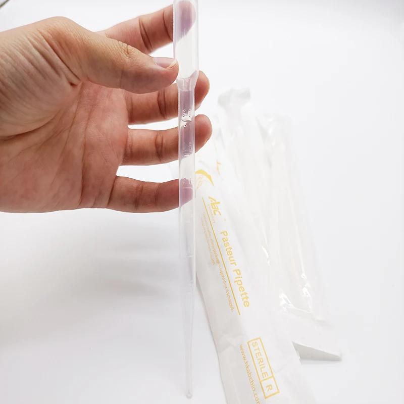 Lab Use  Disposable Pipette Neutral Hard Glass  Pasteur Pipette  3ml