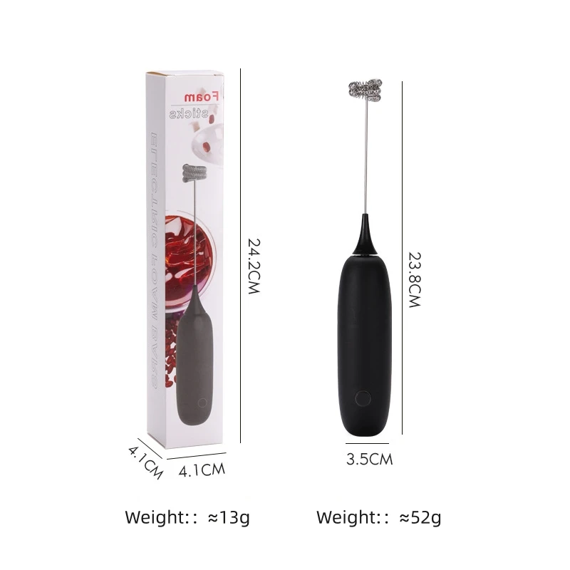 C460 Mini Portable Rotary Egg Beater Mixer Powerful Battery Cream Foam Maker Electric Hand Held Coffee Maker With Milk Frother