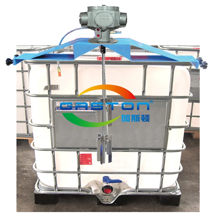 The IBC crossplate piston type pneumatic motor AMP7 (1.5 HP, 1.1 KW) mixer