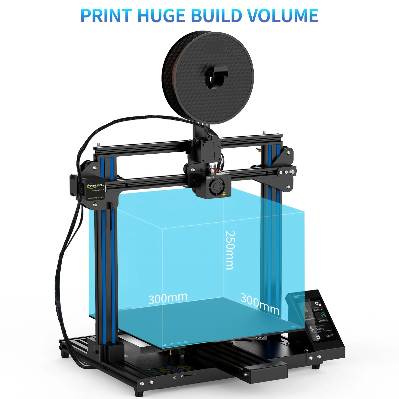 
Wholesale Think3Dim T22 Max Pro New Leveling Free Excellent 3D printer newest 3d printer T22 MAX Pro Touch auto leveling 