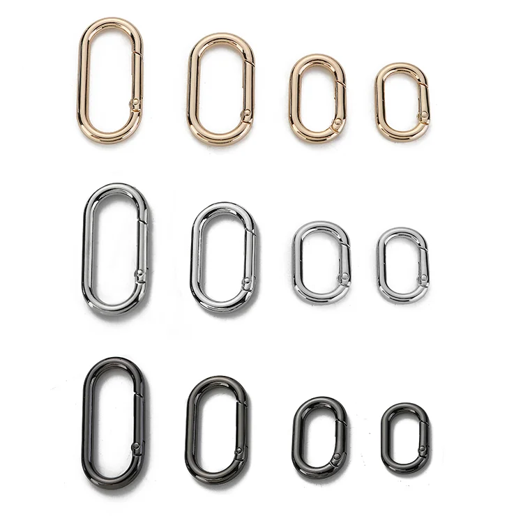 fashion d ring 35mm bag Wholesale Bag Accessories Zinc Alloy Custom Buckle Metal Manufacturer Hardware