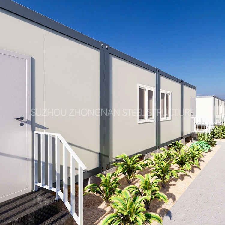 manufacturer low price temporary removable 20ft flat pack prefab container house for Worksite and Isolation