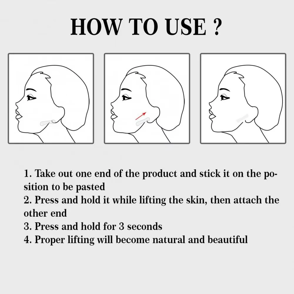 Face Tape for Wrinkles Overnight Facial Skin Wrinkles Patches for Face Overnight Smoothing Forehead Wrinkle Patches for Sleeping