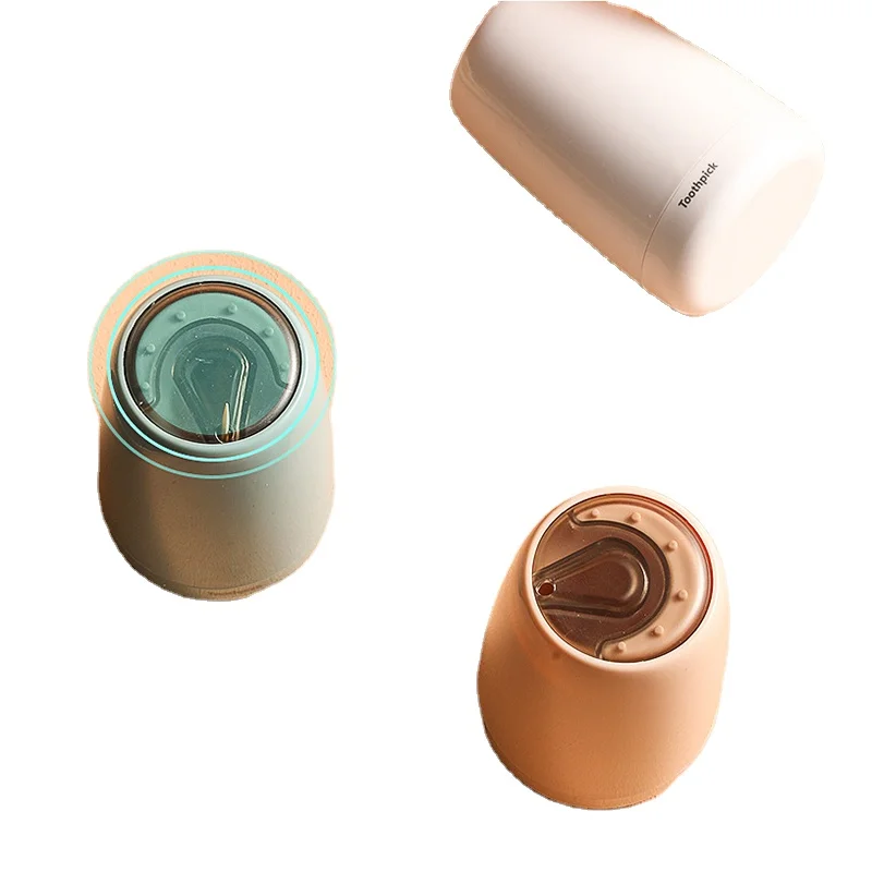 Insha on Plastic Pop-Up Automatic Toothpick Dispenser&Storage Box