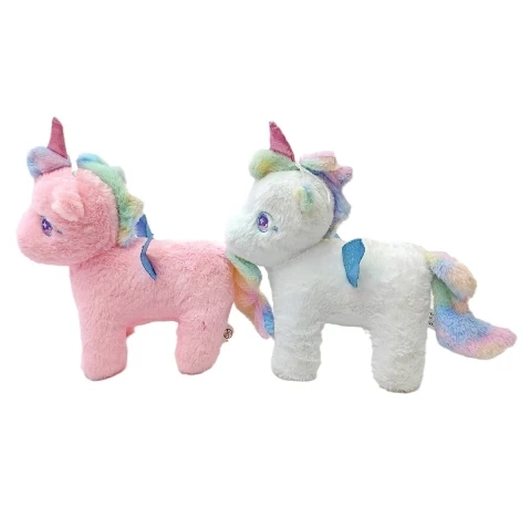 20cm Cheap Creative Cute Unicorn Plush Toys Soft Human-like Plushie Dolls Pillow Gifts for Children