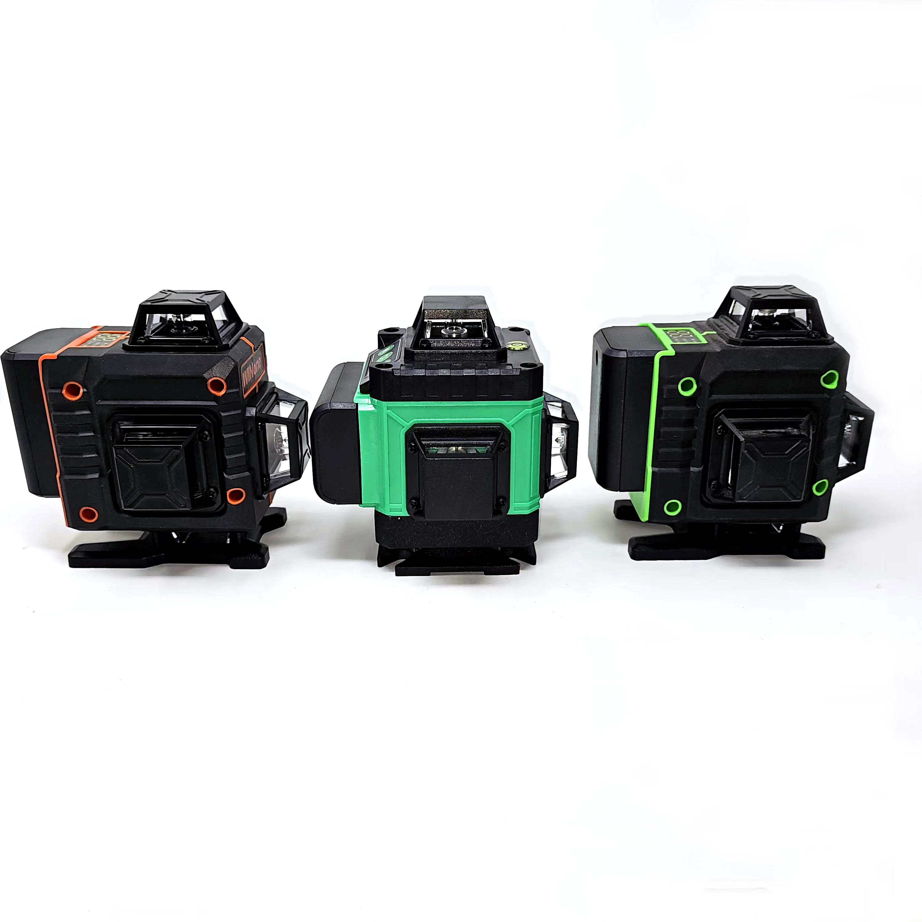 WINONE spirit уровень 12 В 2x360 зеленая линия Лазерная 3D точность для внутренней отделки дверей и окон установка