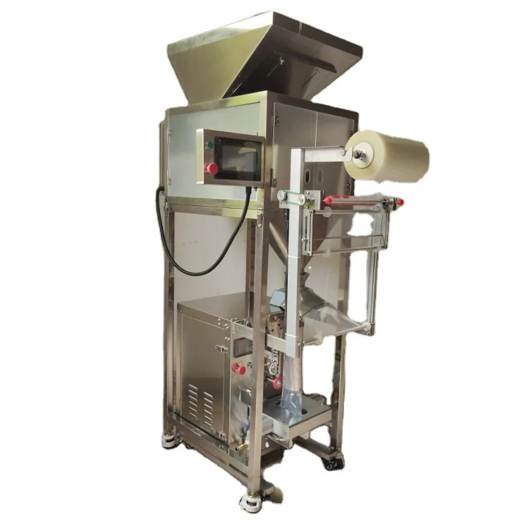 VFFS Automatic vertical 1kg bag brick shape rice packing machine for powder granule spice wheat sugar bean nuts grains