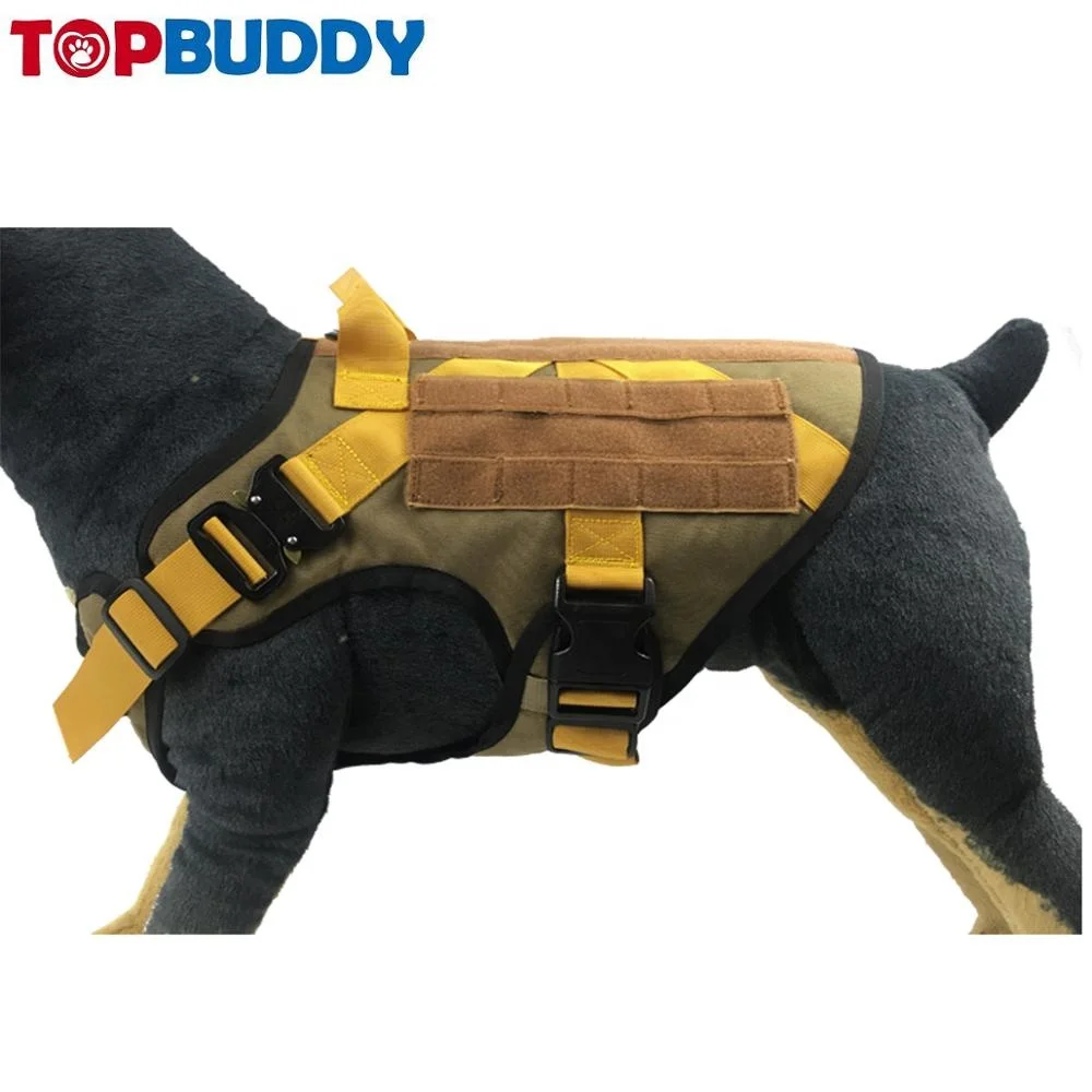 Factory supply High quality Customized K9 security dog training vest no pull dog harness