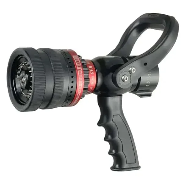 Australia 1'/2'/2.5' inlet Adjustable Flow Rate Nozzle Pistol Grip Protek 366E 38mm Female Inlet With Retracting Foam Sleeve