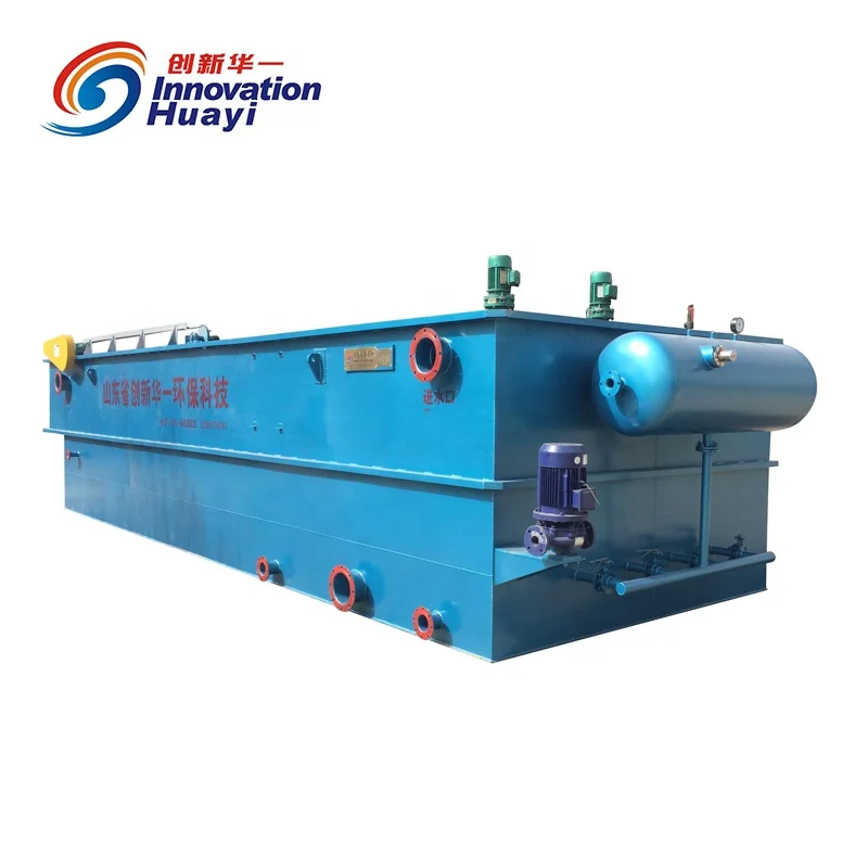 Waste water daf system new dissolved air flotation equipment units